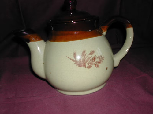 Théière grès marron - théière, en