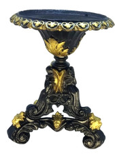 Superbe brûle-parfum en fonte à décor néo-baroque – époque Napoléon III