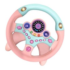 Volant de Simulation de Voiture de Jouet pour Enfants avec Clignotant à LED et