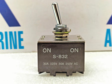 S-832 Interrupteur À Basculer 30A 125V/30A 250V AC