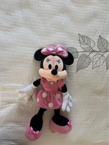 Disney pink minnie - pink, plush