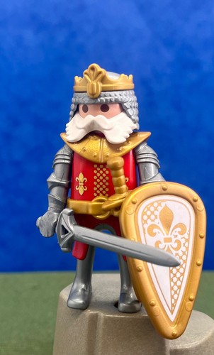 Playmobil chevalier knight roi - chevalier,