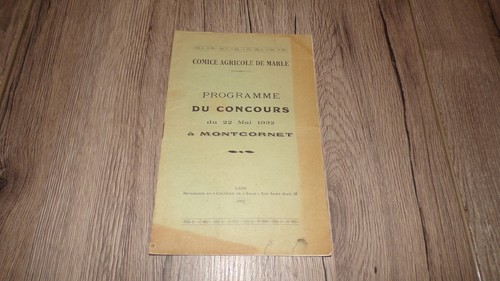 Comice agricole marle - comice,