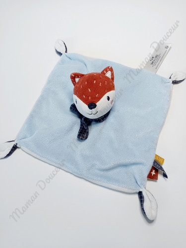 Doudou plat carré - plat,