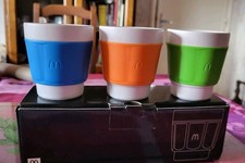 MAC DONALD’S - Coffret 3 Tasses Mugs / PATRICK NORGUET -neuf