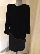 Superbe robe velours noir