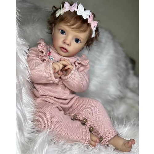 Finished reborn baby doll real - reborn,