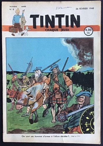 Tintin édition belge - tintin,