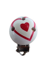 Clip Pince en Bois Rond 3cm