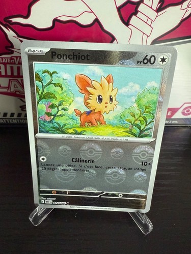 Carte pokémon ponchiot - pokémon,