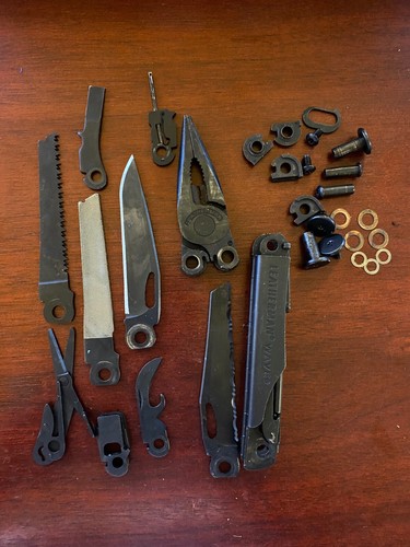 Retired black oxide leatherman - retired,