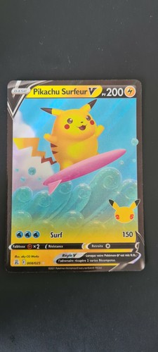 Pikachu surfeur 200pv - pikachu,