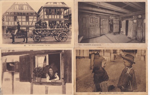 Lot cartes postales - lot,