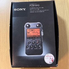 SONY PCM-M10 Wine Red Audio Linear PCM Recorder Pulse Code Modulation w/ Box r#