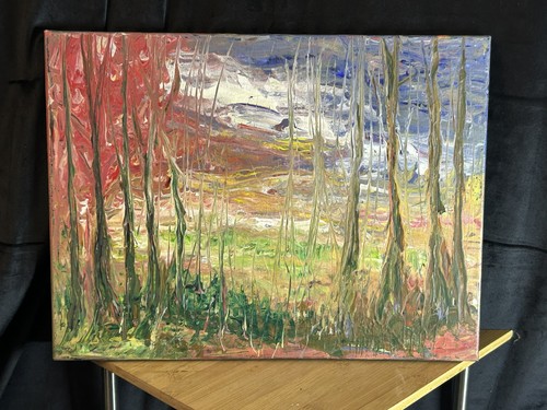 Acrylique sur toile - , abstrait