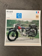 CARTE FICHE MOTO collection