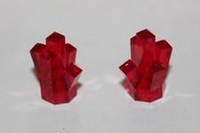 Lego Power Miners Trans Red Rock 1x1 Crystal ref 52/set 8964 8961 8708 8707 8190