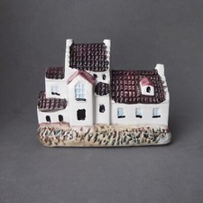 PETITE BOUTEILLE GARNIER MAISON ENGLAND 1973 en barbotine vide sans bouchon