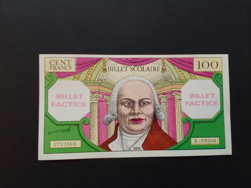 100 francs scolaire - 100,