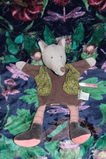 doudou MOULIN ROTY IL ETAIT UNE FOIS LOUP MARIONNETTE LE GENTLEMAN