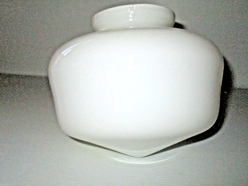 Ancien globe opaline blanche - globe,