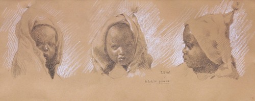 Dessin orientaliste algérie - orientaliste,