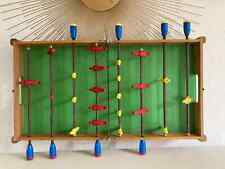 22⚜️ Ancien Jeu Baby Foot de Table Pliable en Bois Vintage