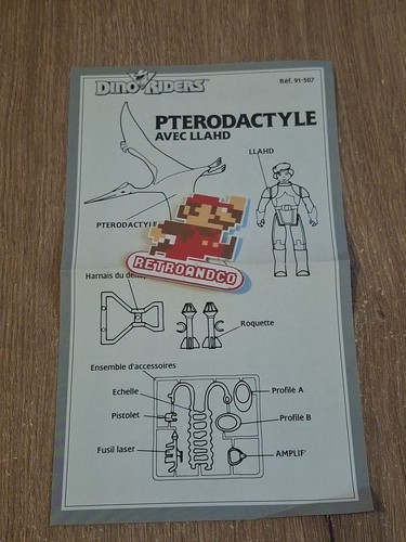 Notice seule original dino - notice,