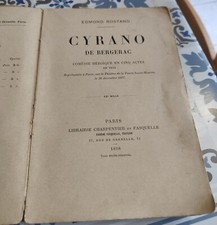 CYRANO DE BERGERAC - Edmond Rostand - Librairie Charpentier et Fasquelle 1898 