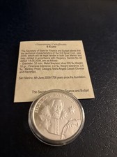 pièce argent San Marin