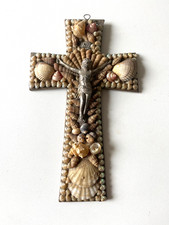 Ancien Crucifix Croix Murale