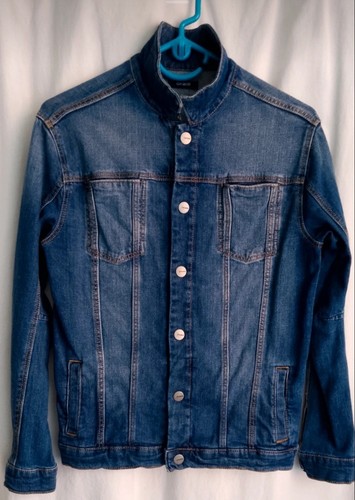 Okaidi veste jean bleu - en,