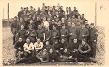 WW2 – Groupe de prisonniers de guerre américains – Camp allemand Stalag – Réf 01