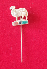 BIJOU VINTAGE - PIC EPINGLE CHAPEAU MOUTON DORE