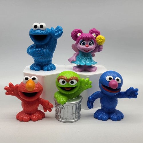 Sesame street plastic - (5pc),