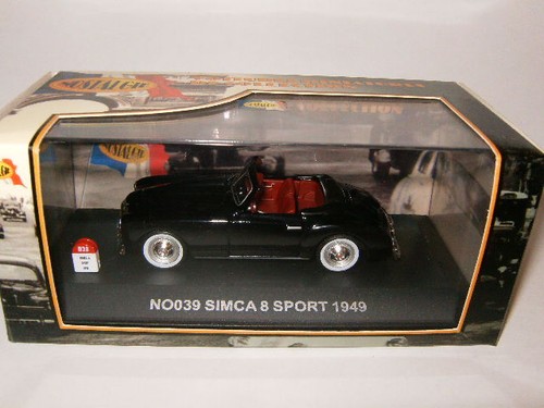 Simca sport noir - black, 1949