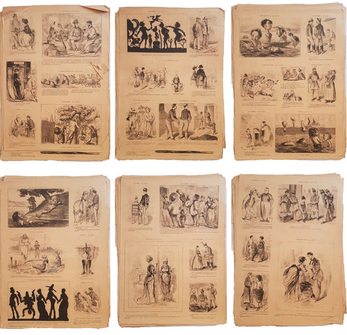 Gravure plon daumier - plon,