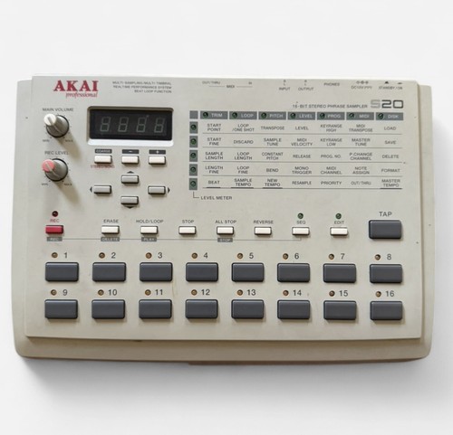 Akai s20 bit stereo phrase - stereo,