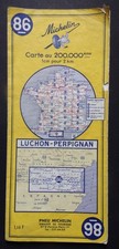 § carte MICHELIN 86 LUCHON -