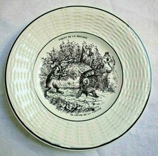 Assiette Digoin Sarreguemines