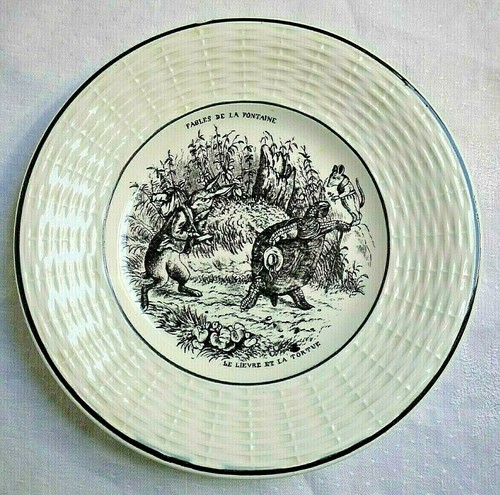 Assiette digoin sarreguemines - assiette,