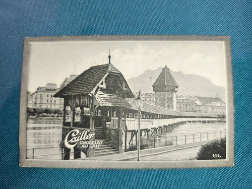 Ancienne image chocolat au - -,