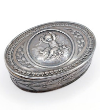 Boîte à pilules Argent