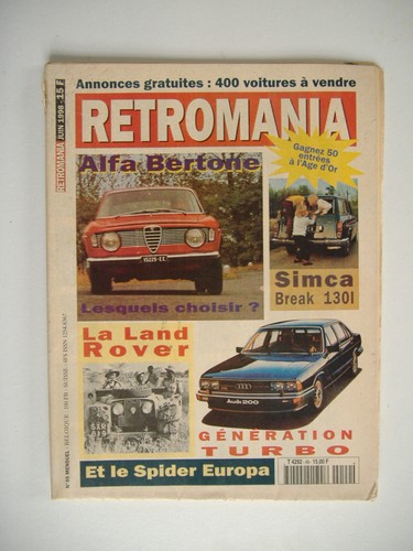 Retromania alfa coupe - retromania,