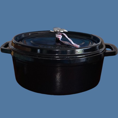 Staub cocotte fonte noir - ,