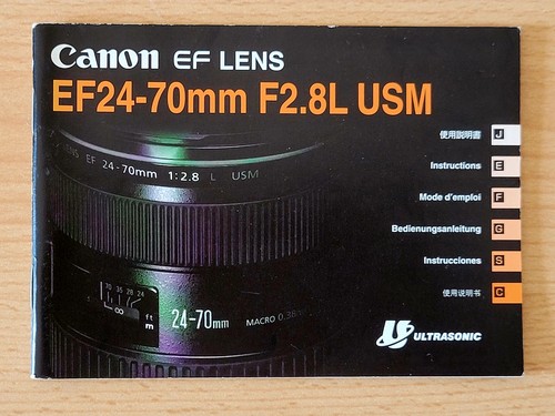 Canon original 70mm - ef, 24-70mm