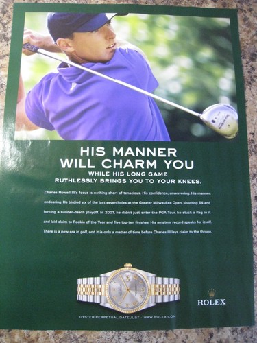 Charles howell iii rolex - iii,