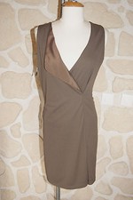 Robe marron neuve taille S