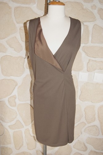 Robe marron neuve taille - , s