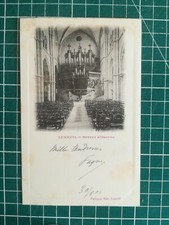 sc091 CPA BE Circa 1900 - Haute Saône - Luxeuil - Eglise Buffet d'orgues